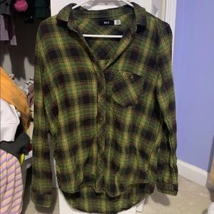 Green / Yellow Flannel